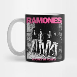 Ramones Band's Iconic Symbols Gabba Gabba Hey Mug